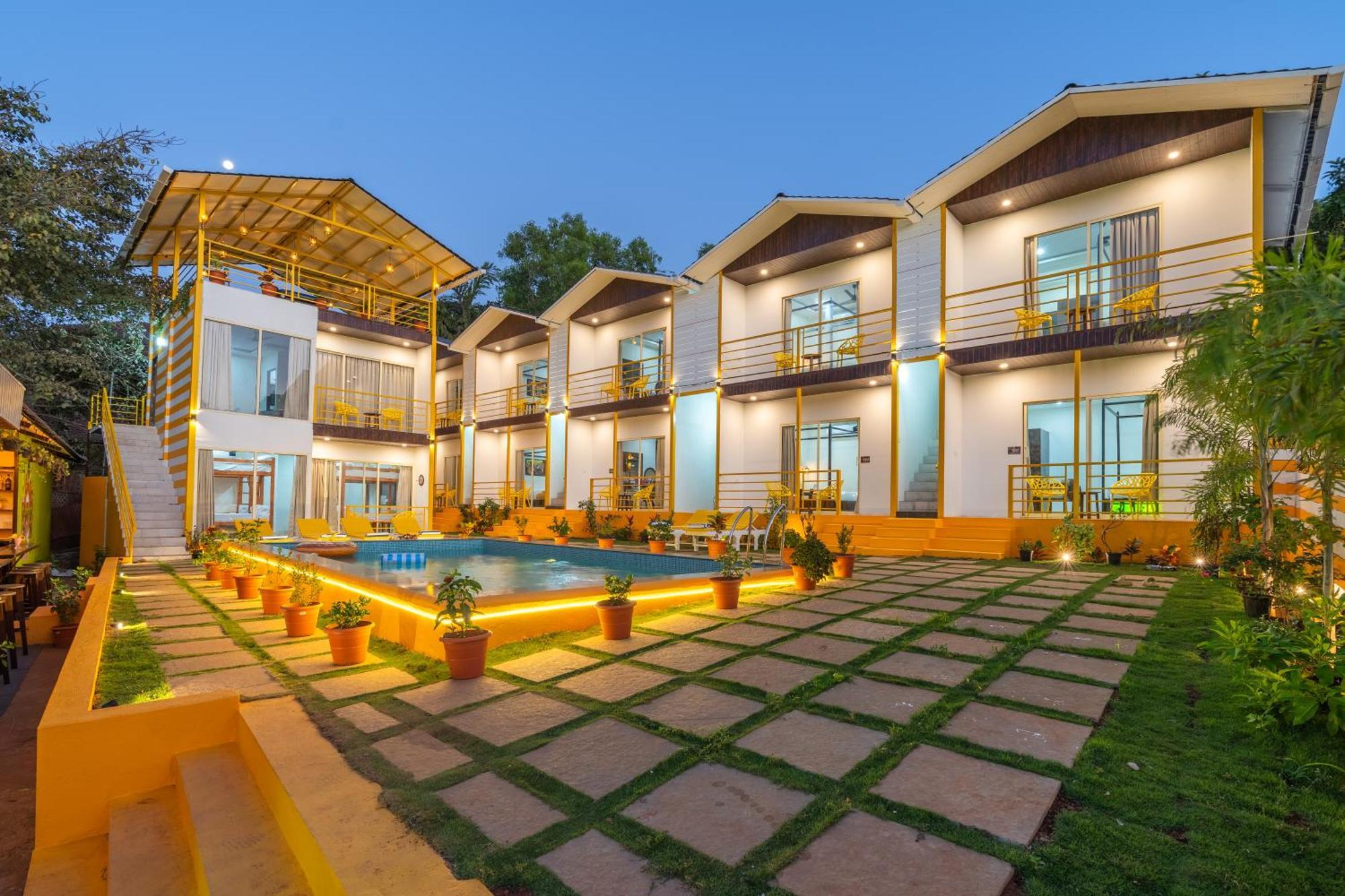 The Social Stays Goa, Morjim Formerly Artbuzz Экстерьер фото